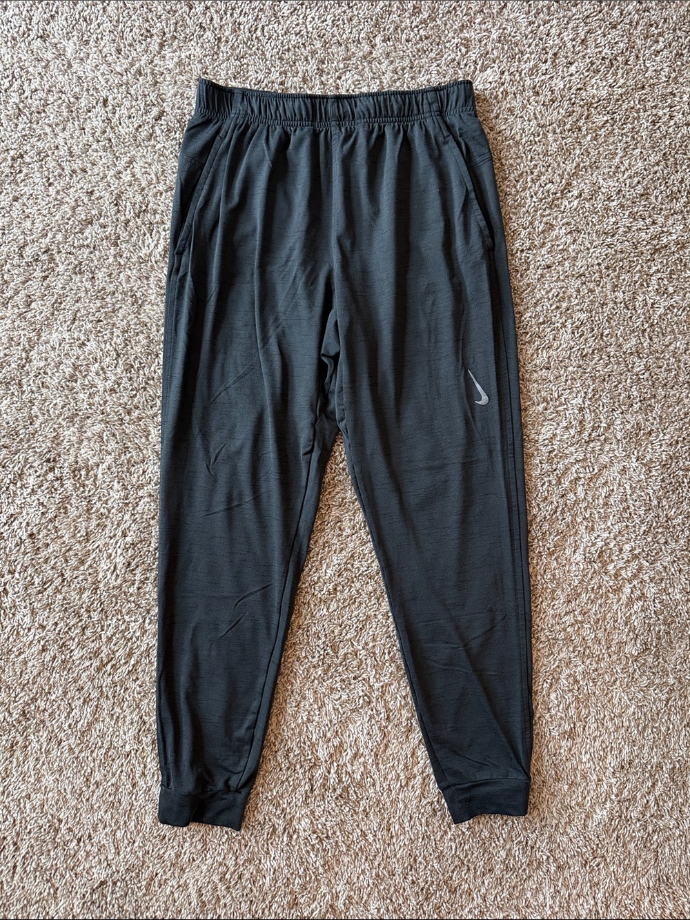 Nike Yoga Dri-FIT Tapered Training Jogger Pants ‘Black’